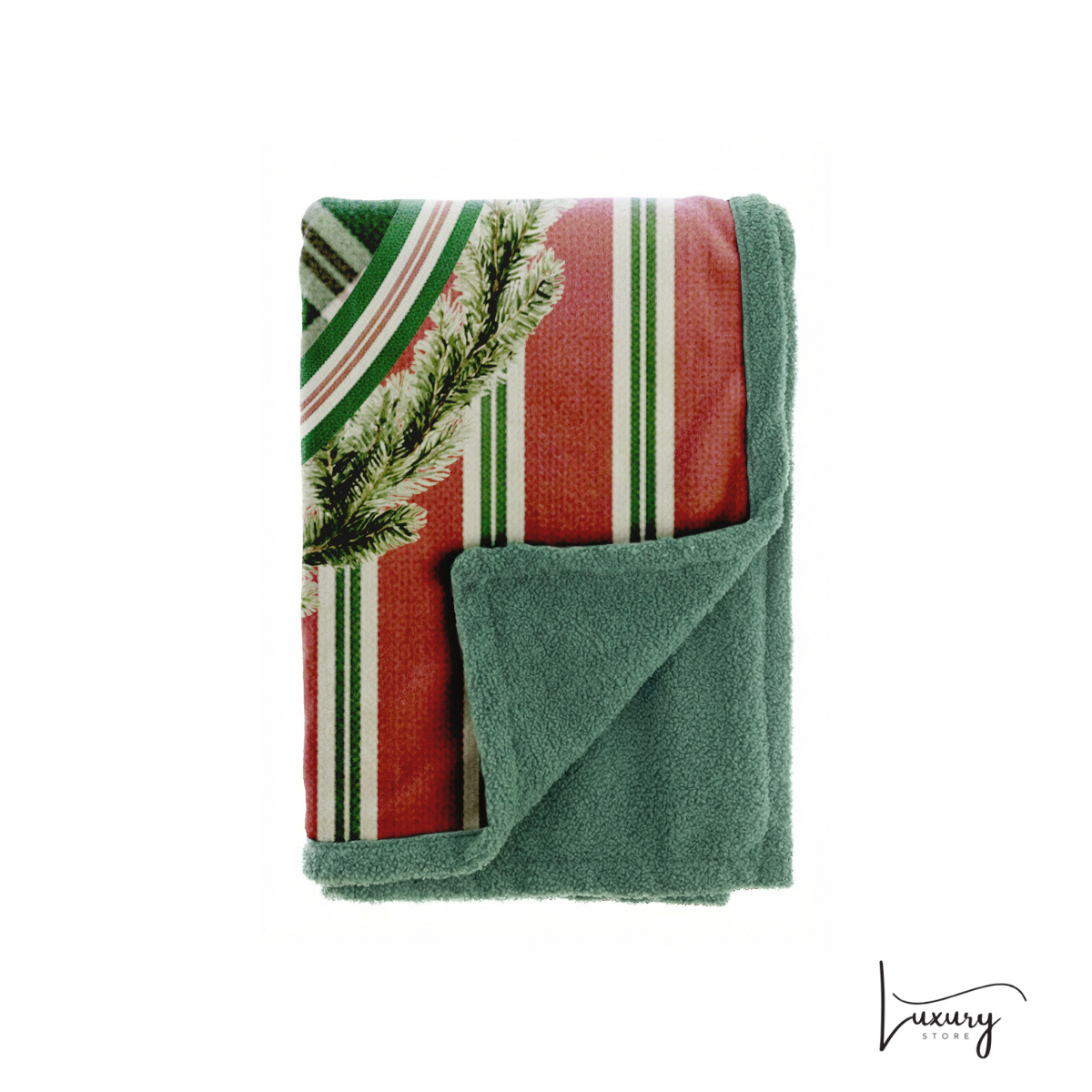 Blanc Mariclò Plaid Sherpa 420gsm  collezione Plaid di Natale
