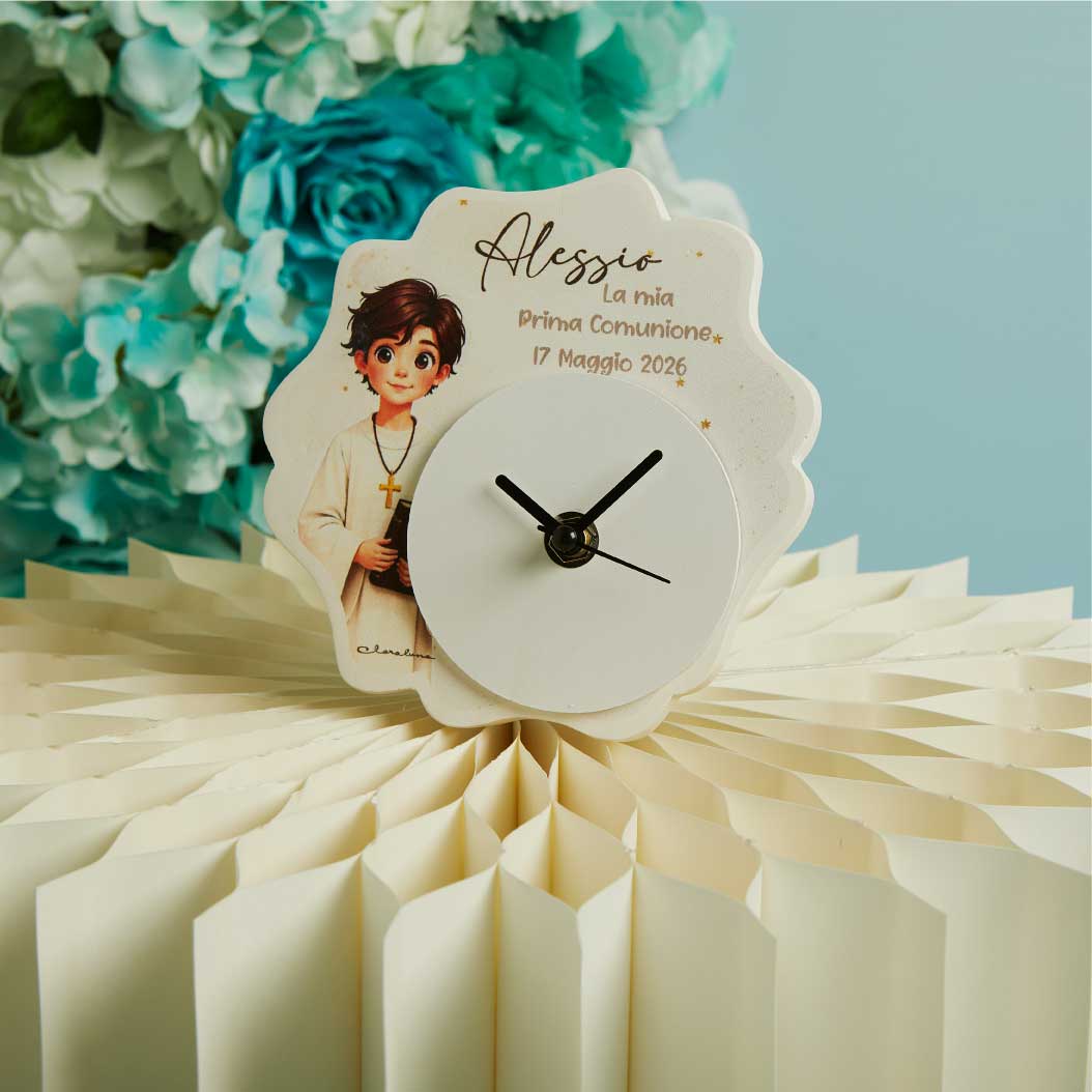 Claraluna Orologio Prima Comunione Personalizzabile