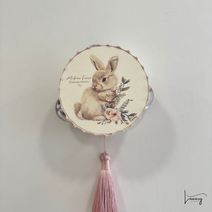 Madame Fiocco Tamburello decorativo Coniglietto Sognatore