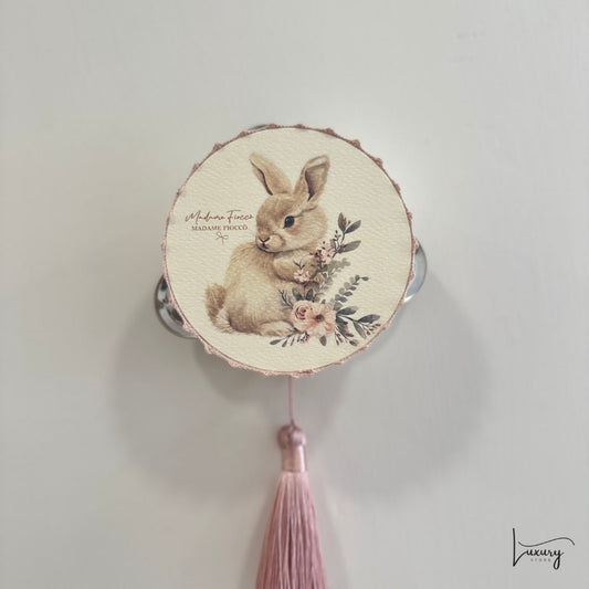 Madame Fiocco Tamburello decorativo Coniglietto Sognatore