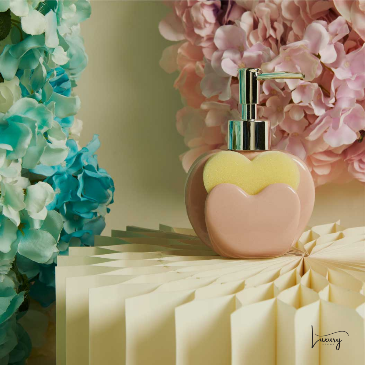 Claraluna Dispenser sapone con spugnetta