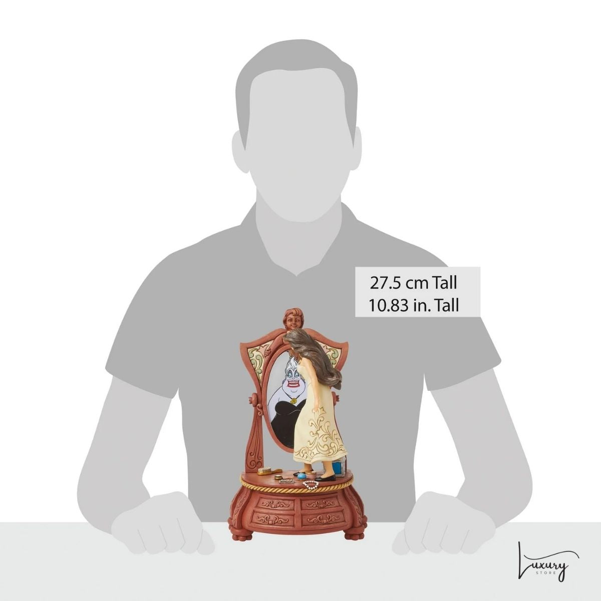Disney Traditions Figurina Ursula allo Specchio – Jim Shore
