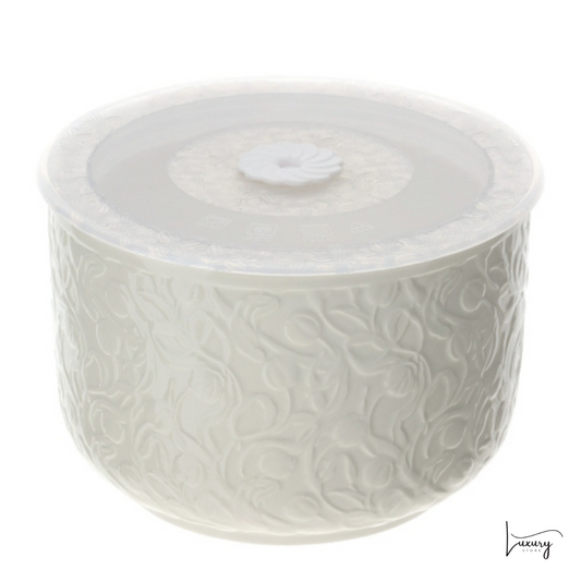 Hervit Contenitore Tulipano con coperchio 15*10