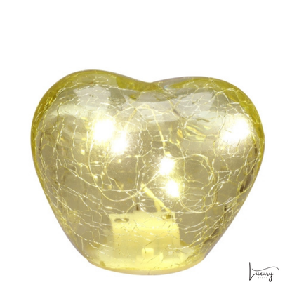 Hervit  Cuori in vetro led