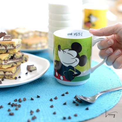 Egan Mug impilabile Mickey Verde