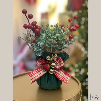 Cherry and Peach Segnaposto Alberello