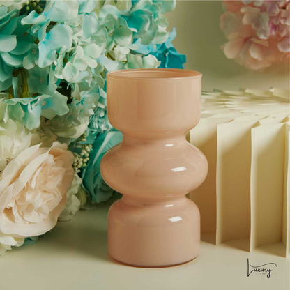 Claraluna Vaso Tubo in vetro