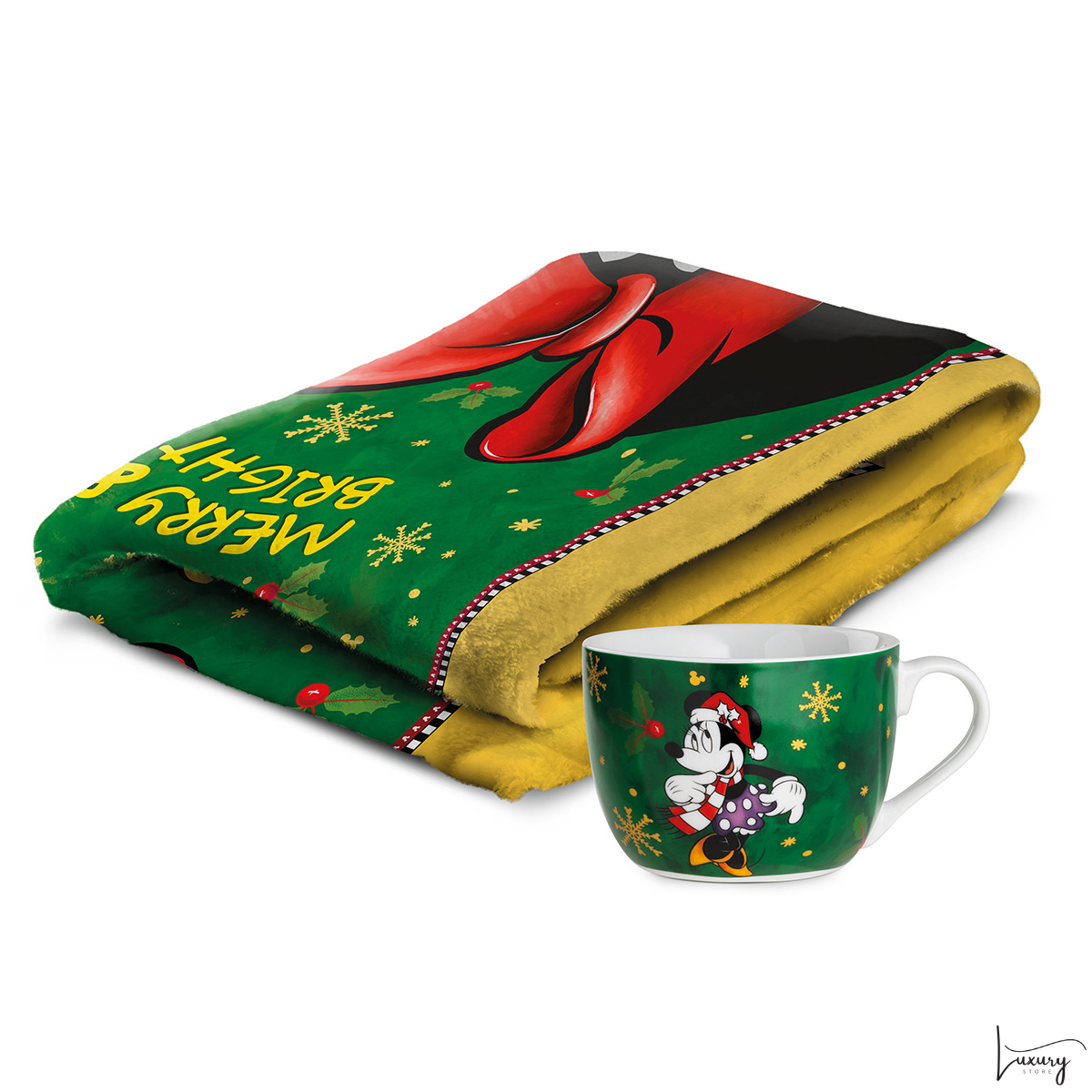 Egan Set Plaid con tazza colazione collezione Disney