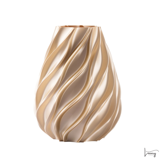 Melaverde Vaso Twist Champagne H. 21 CM