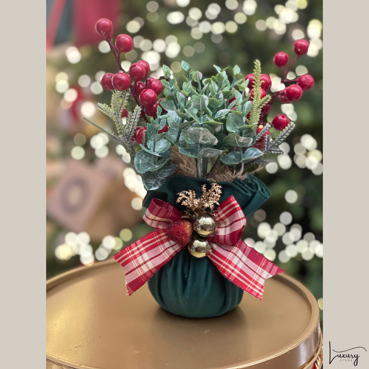 Cherry and Peach Segnaposto Alberello