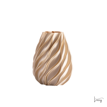 Melaverde Vaso Twist Champagne H. 21 CM