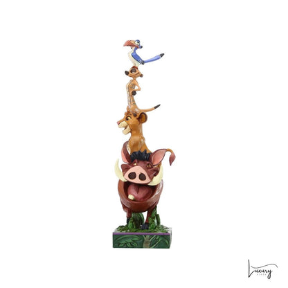Disney Traditions Figurina Simba, Pumba, Timon e Zazu – Jim Shore