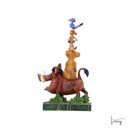 Disney Traditions Figurina Simba, Pumba, Timon e Zazu – Jim Shore