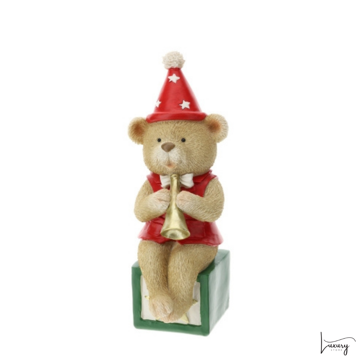 Hervit  Orsetti Musicisti in resina h. 20cm