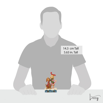 Disney Jim Shore Statuina Cindy Lou e Max