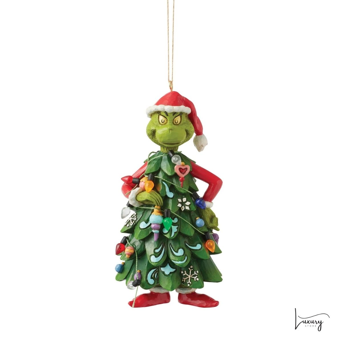 Disney Jim Shore Addobbo Grinch  Albero di Natale