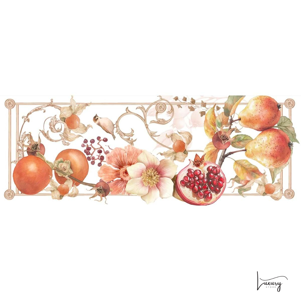 Blanc Mariclò Runner Persimmon Collection