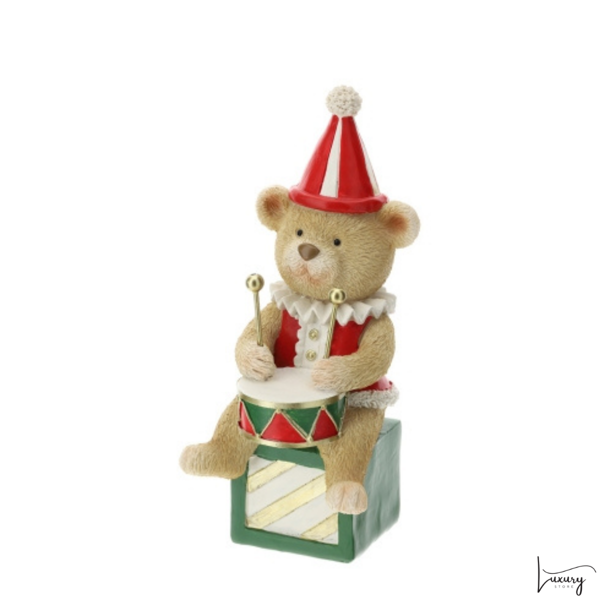 Hervit  Orsetti Musicisti in resina h. 20cm