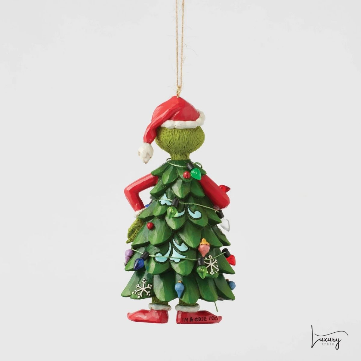 Disney Jim Shore Addobbo Grinch  Albero di Natale