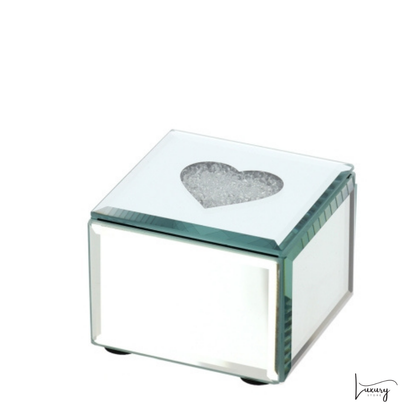 Hervit  Cofanetto in legno con top in vetro