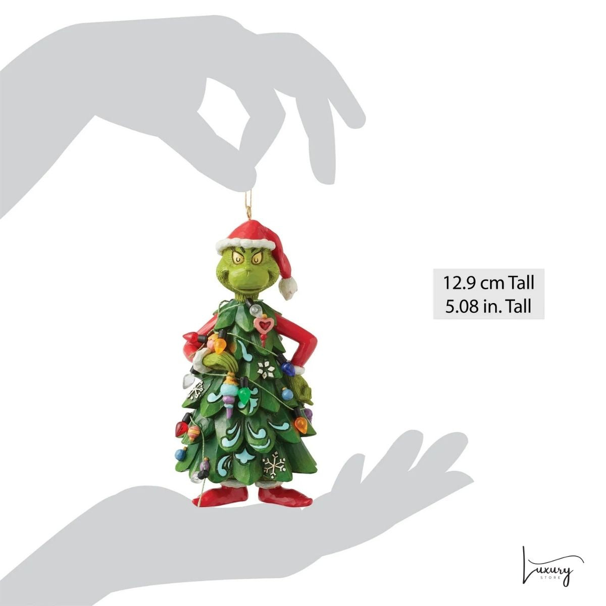 Disney Jim Shore Addobbo Grinch  Albero di Natale