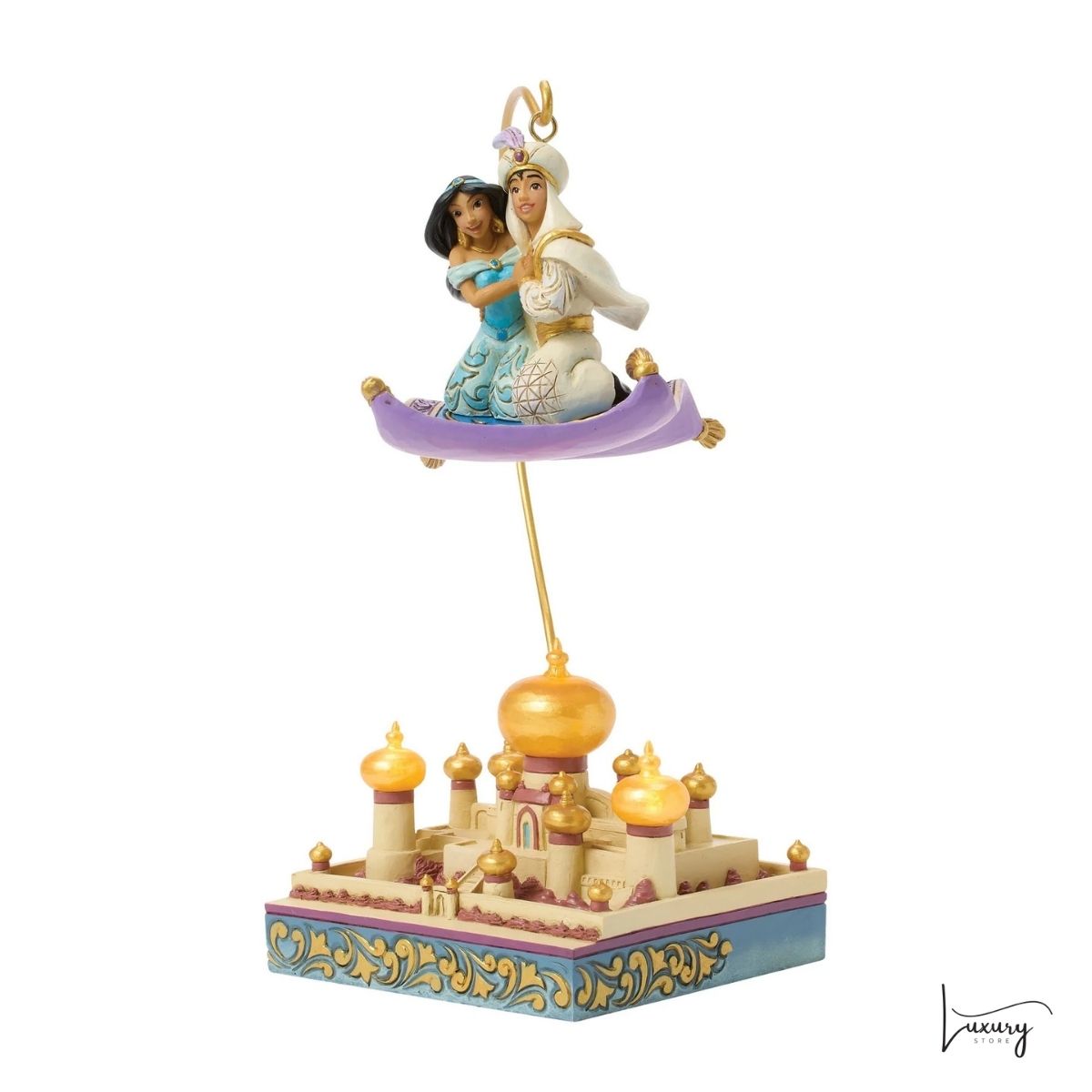 Disney Traditions Figurina Aladin e Jasmine su tappeto – Jim Shore