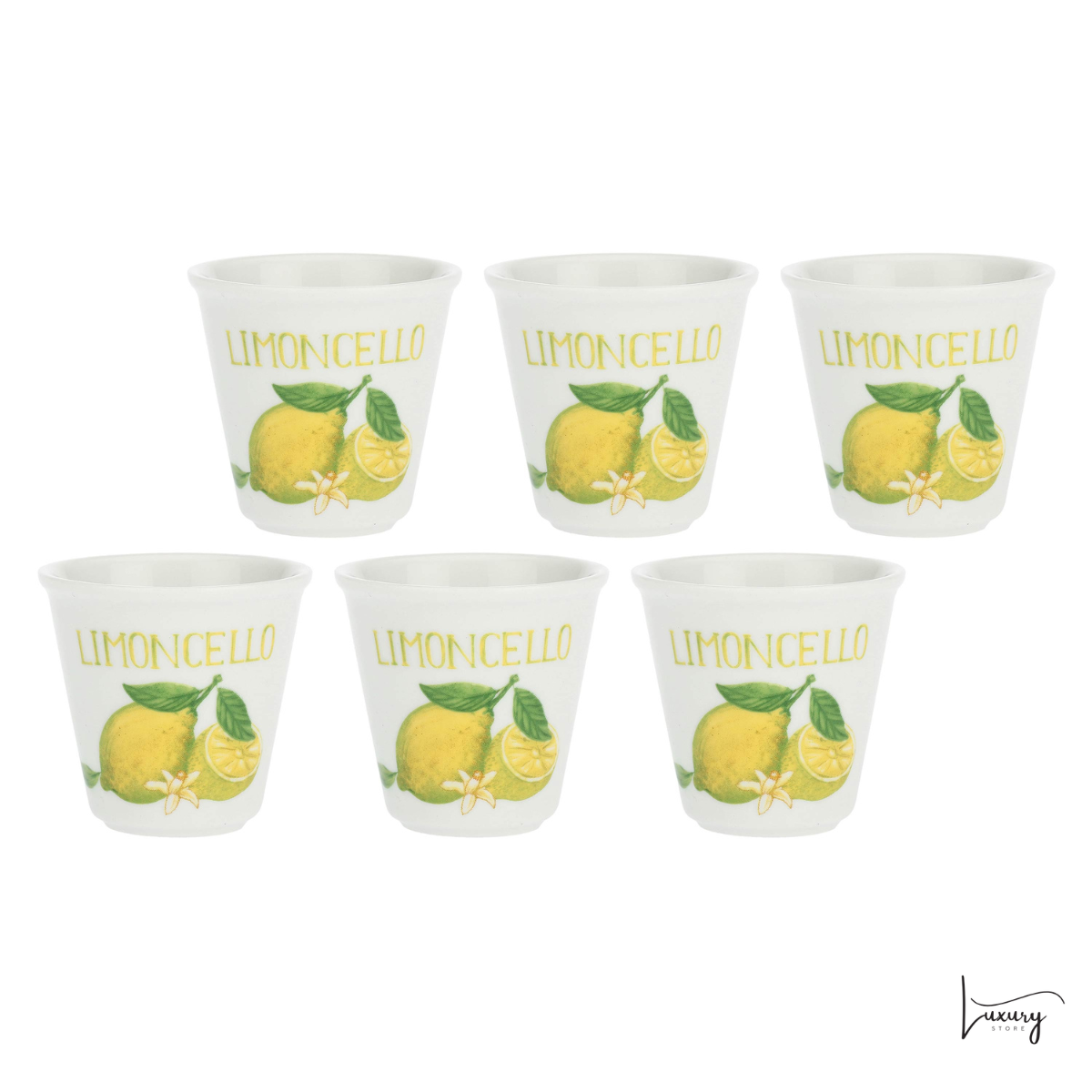 La Porcellana Bianca Bicchierini Limoncello