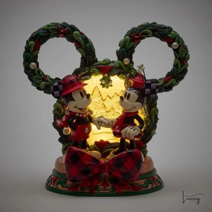 Disney Jim Shore Statuetta Topilino e Minnie Special Edition