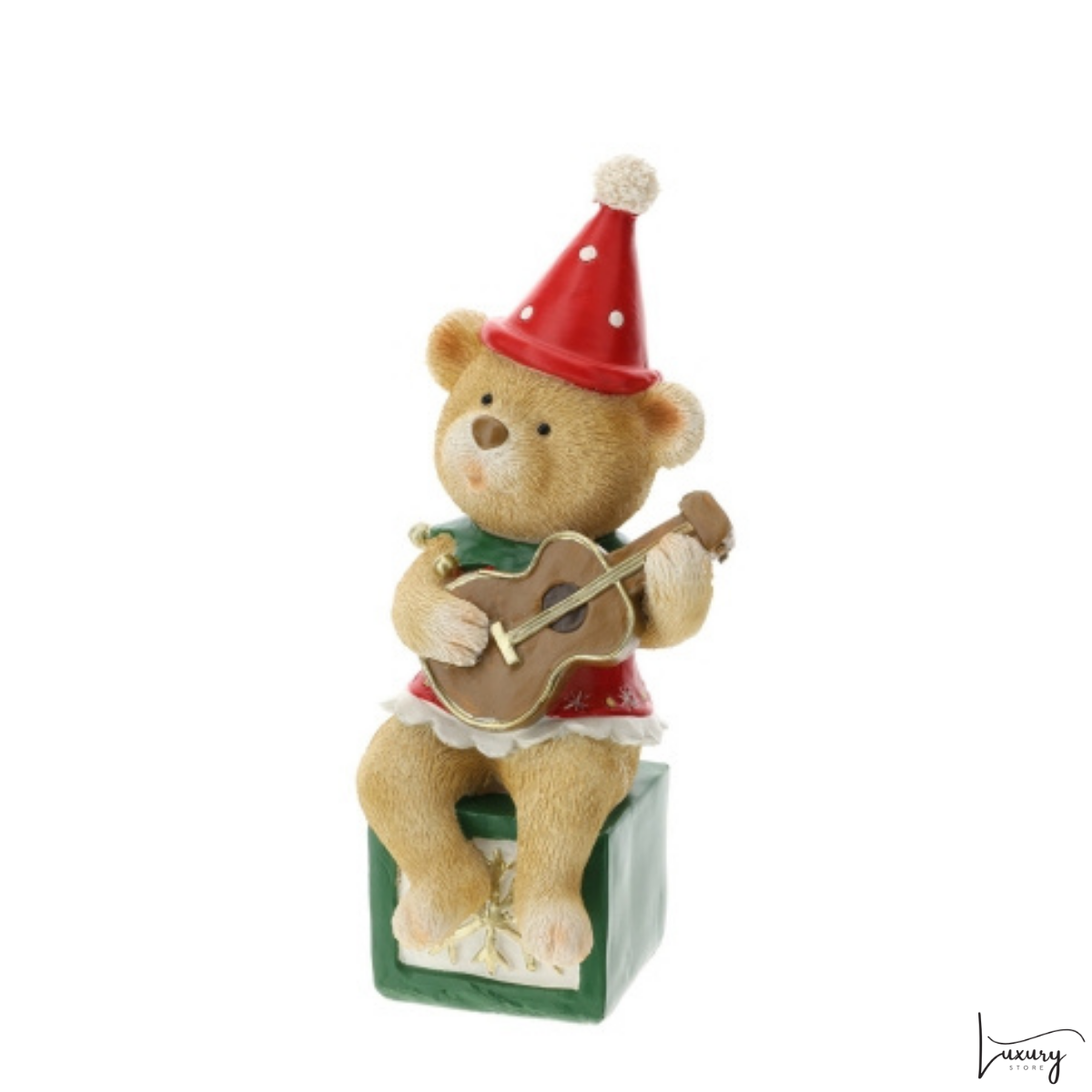 Hervit  Orsetti Musicisti in resina h. 20cm