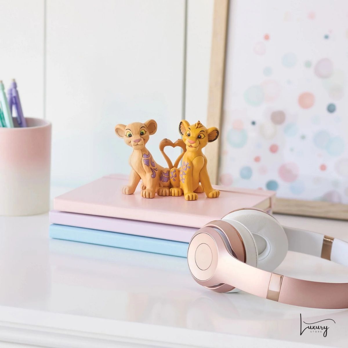 Disney Traditions Figurina Simba e Nala – Jim Shore