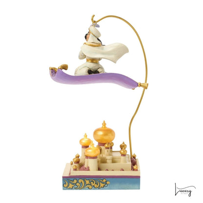 Disney Traditions Figurina Aladin e Jasmine su tappeto – Jim Shore