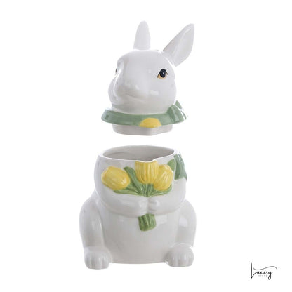 Blanc Mariclò Contenitore Coniglietto Vichy Collection