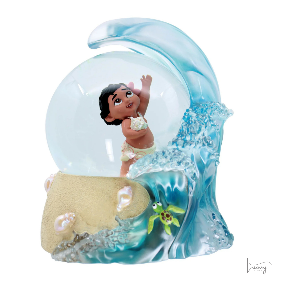 Disney Jim Shore Statuetta Palla di neve Moana