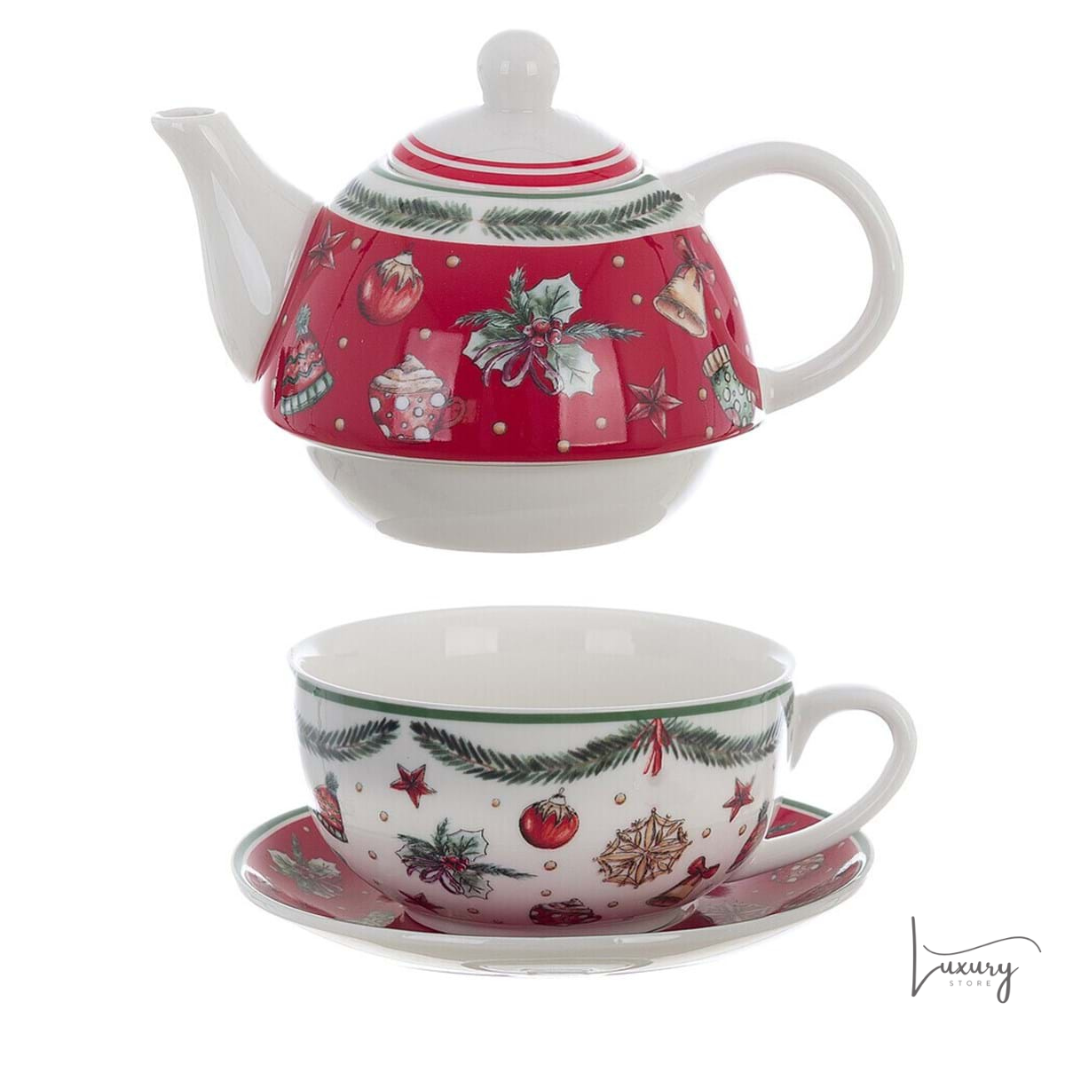 Blanc Mariclò Teiera con Tazza Amamelide Collection