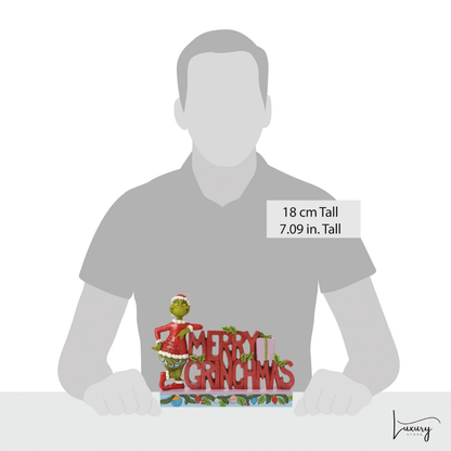 Disney Jim Shore Statuina MerryGRINCHMAS