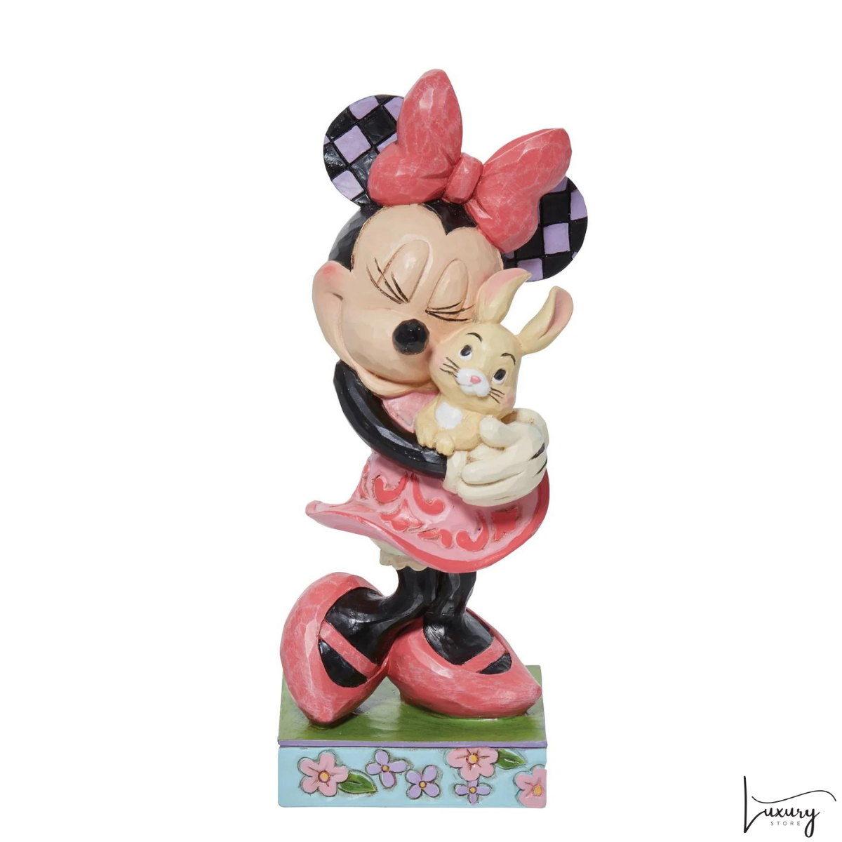 Disney Jim Shore Statuetta Minnie con coniglietto