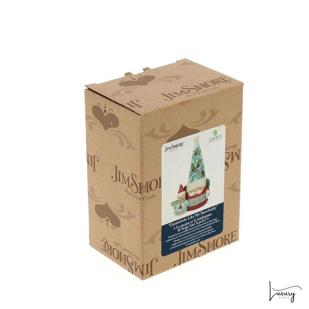 Disney Figurina di gnomo con Babbo Natale