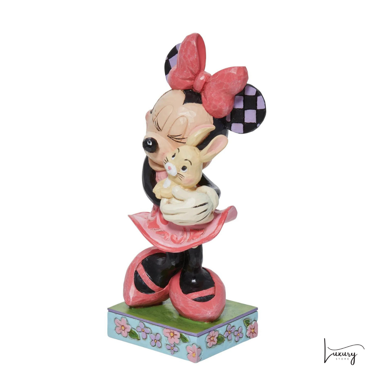 Disney Jim Shore Statuetta Minnie con coniglietto