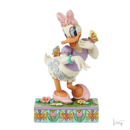 Disney Jim Shore Statuetta Daisy Duck Primavera