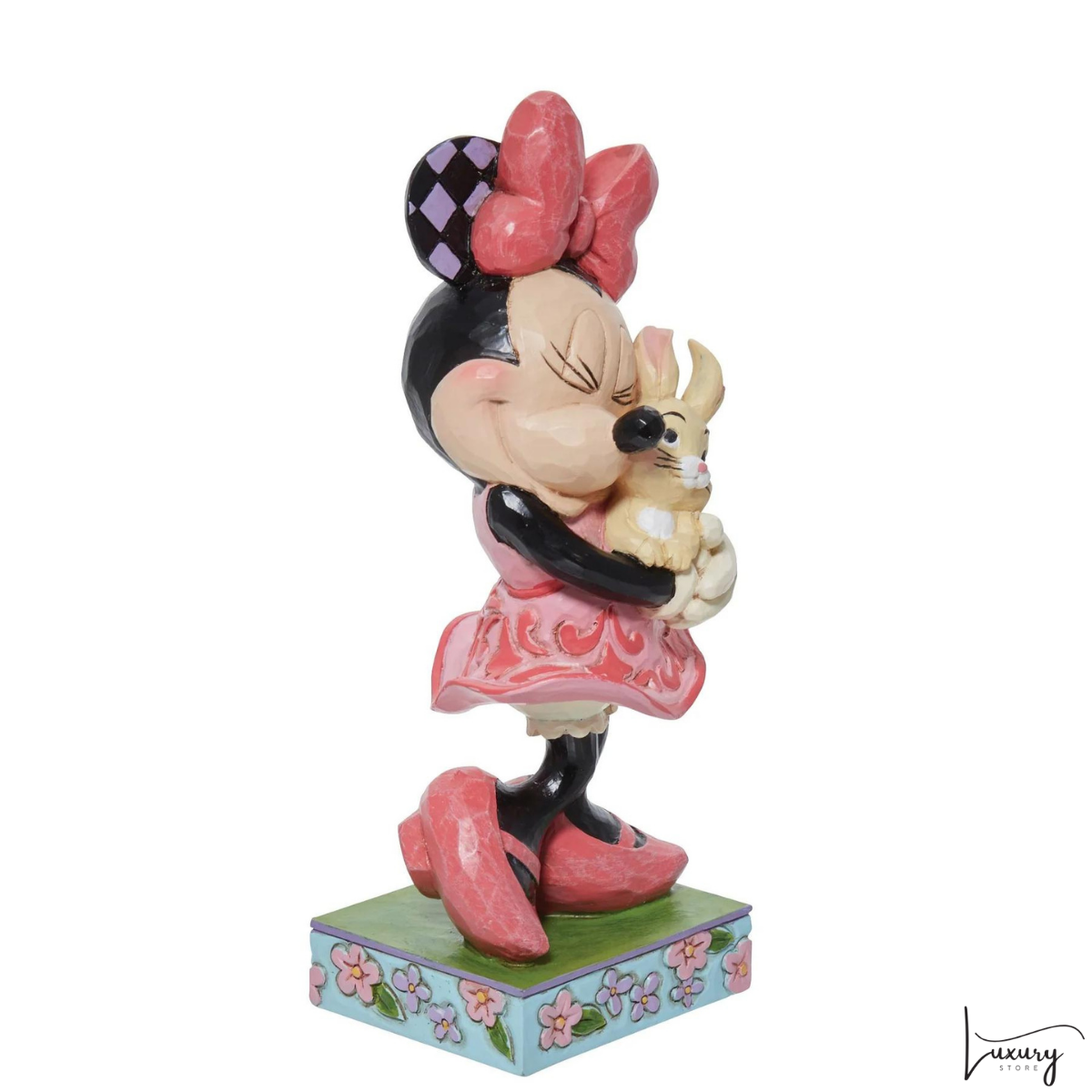 Disney Jim Shore Statuetta Minnie con coniglietto