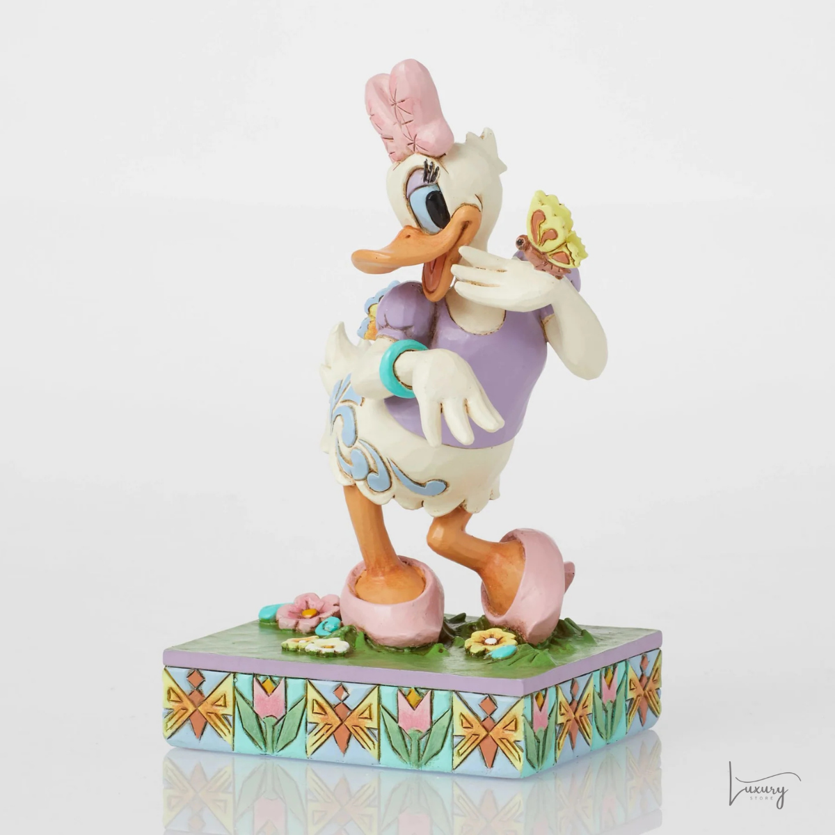 Disney Jim Shore Statuetta Daisy Duck Primavera