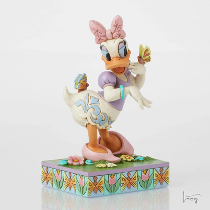 Disney Jim Shore Statuetta Daisy Duck Primavera