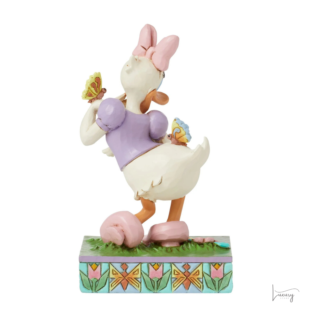 Disney Jim Shore Statuetta Daisy Duck Primavera