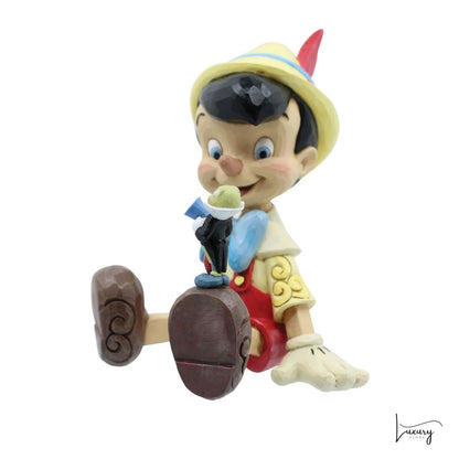 Disney Traditions Figurina Pinocchio con grillo parlante – Jim Shore