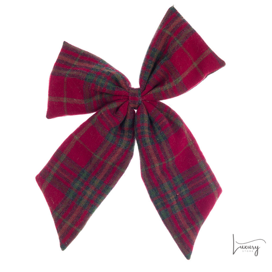 Blanc Mariclò Addobbo Fiocco tartan