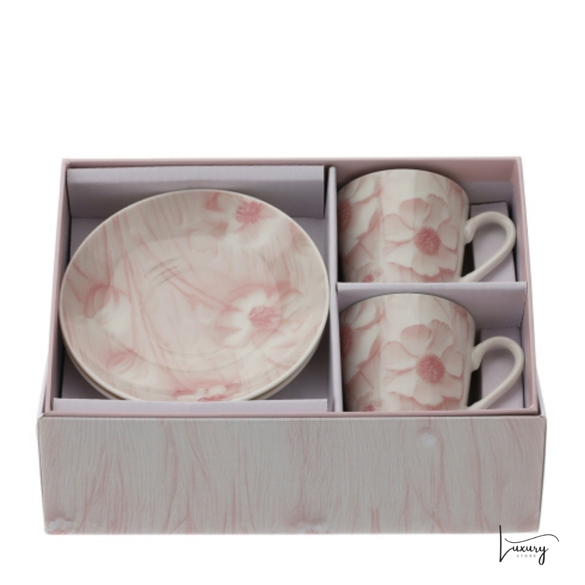 Hervit  Set 2 tazzine da caffè collezione canvas