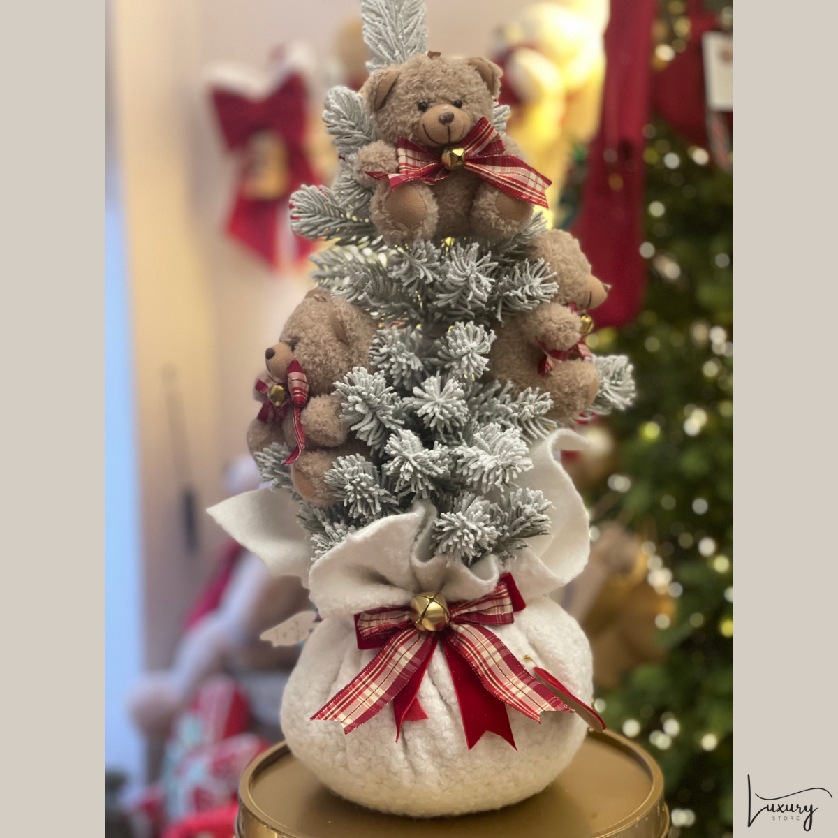 Cherry and Peach Albero Grande con 3 orsetti