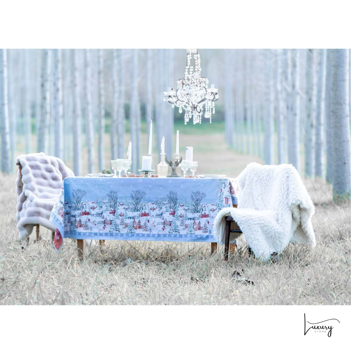 Blanc Mariclò Plaid in ecopelliccia Avorio Chalet Collection