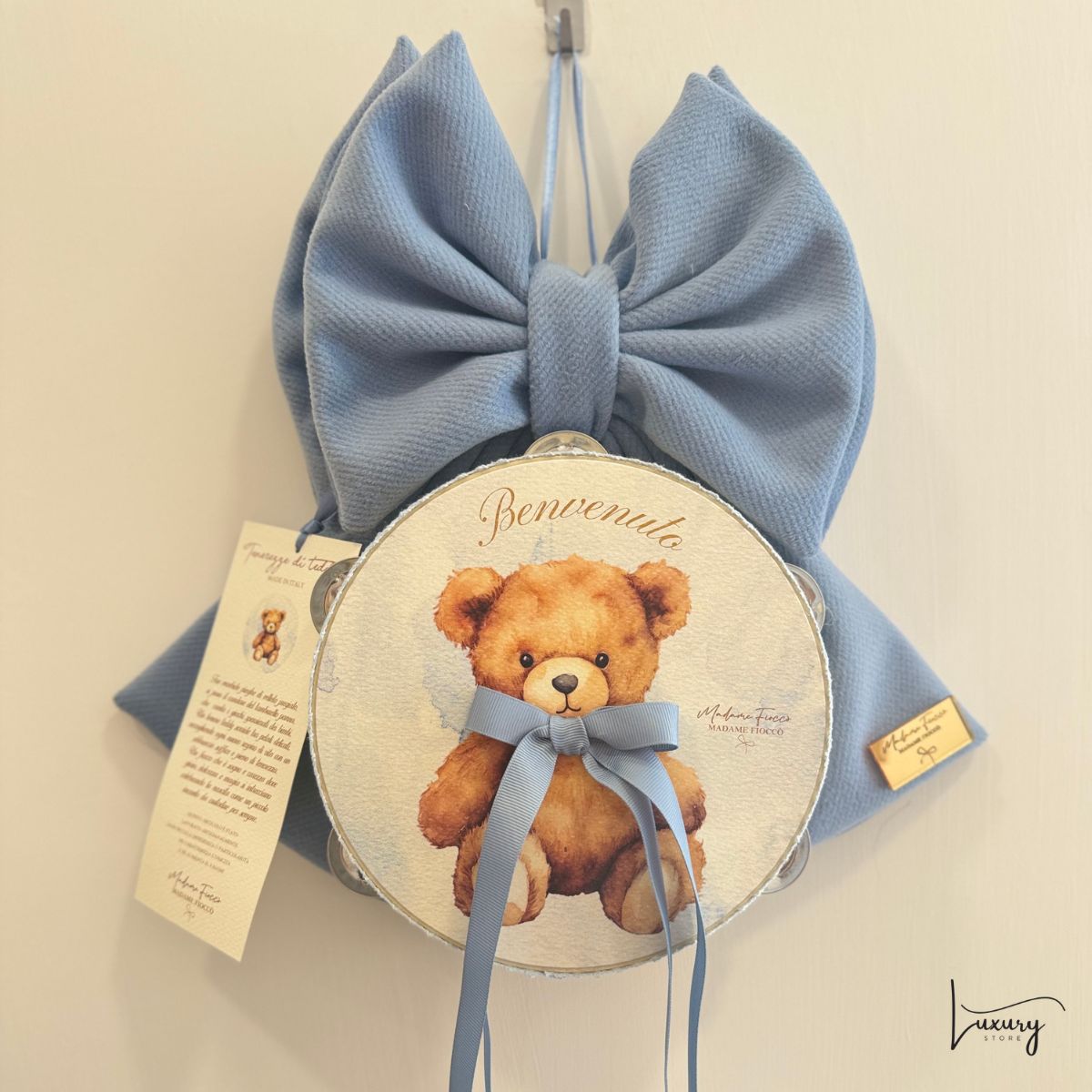 Madame Fiocco' Fiocco Nascita H 30 Tenerezza Teddy