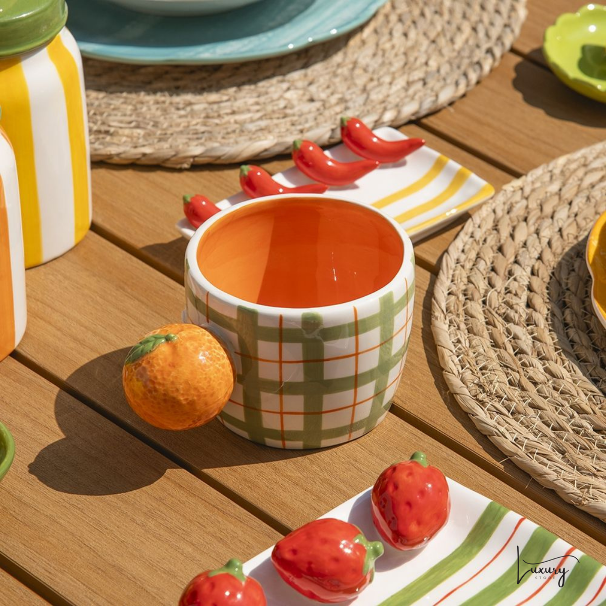 Villa D'este Fruit and Spice Mug con manico agrumi